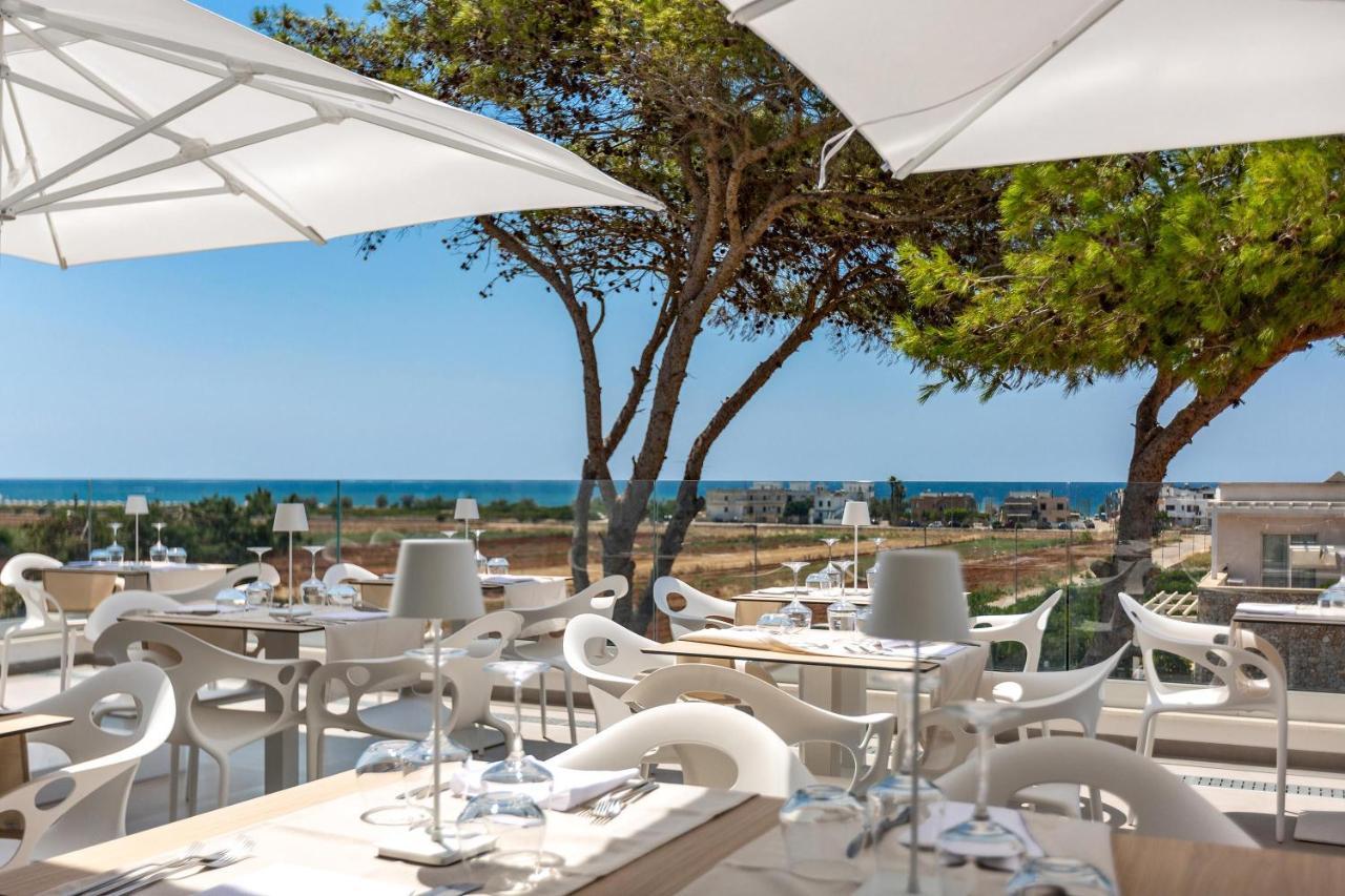 Perla Saracena Hotel&Restaurant by BarbarHouse Salve Bagian luar foto