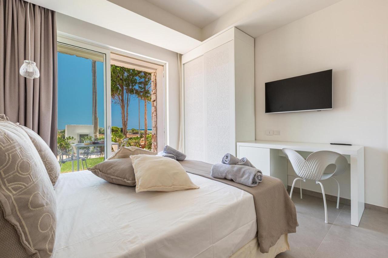 Perla Saracena Hotel&Restaurant by BarbarHouse Salve Bagian luar foto